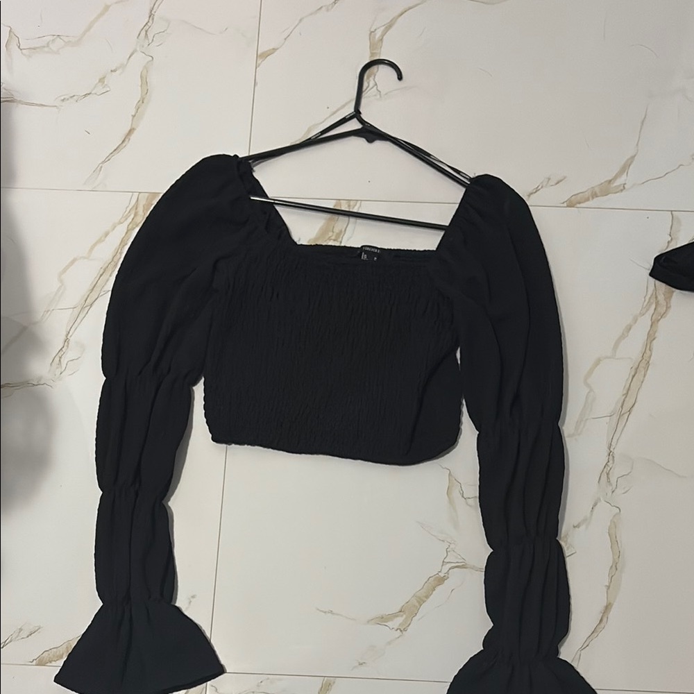 Elegant Black Women's Top